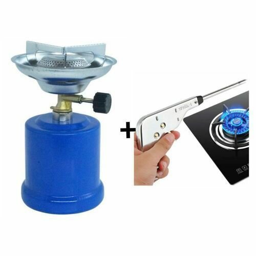 Mongaz - Petite Cuisinière Pour Gaz Camping + Allume Gaz