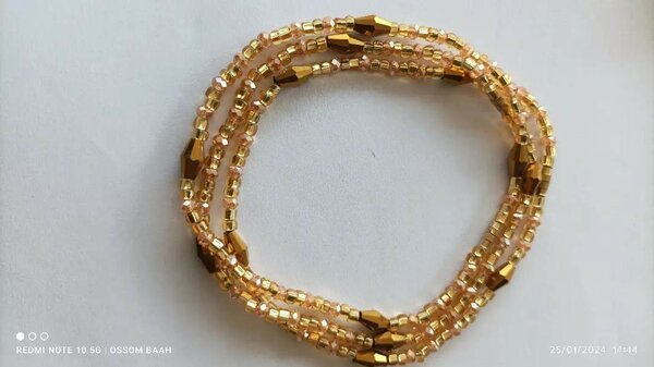 Anklets and waistbeads