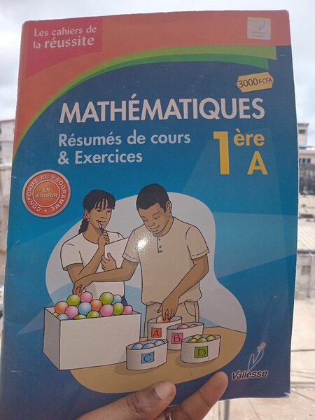 Manuel de Mathématiques 1ère A