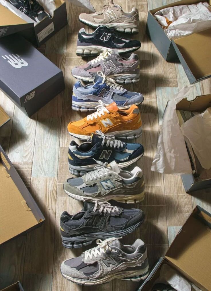 Sneakers tendance multicolores