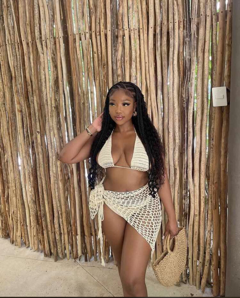 Ensemble Bikini Crochet Femme