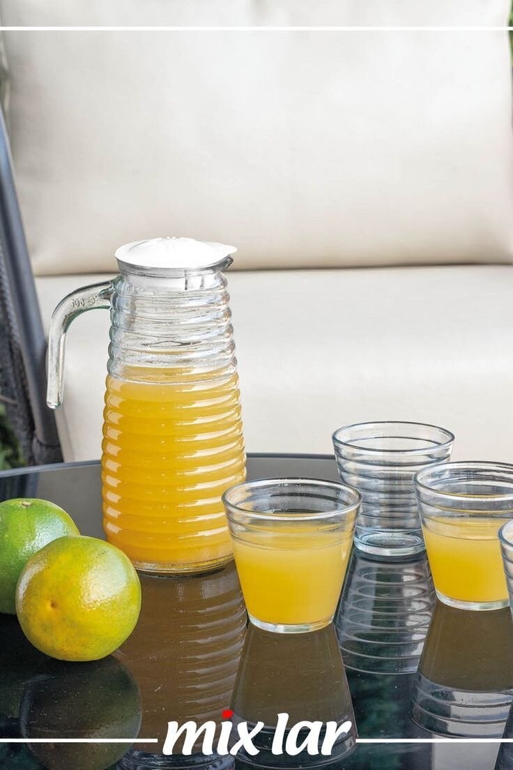 Hauskraft Glass Pitcher Set