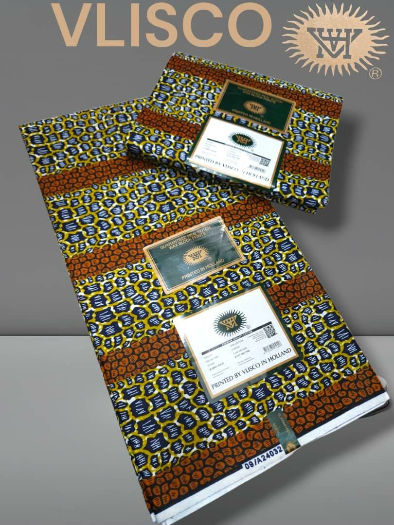 Tissu Wax Vlisco Authentique