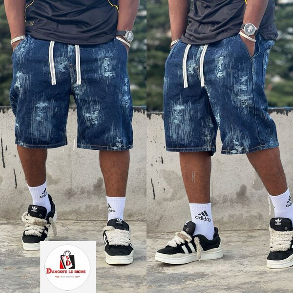 Shorts en jean décontractés