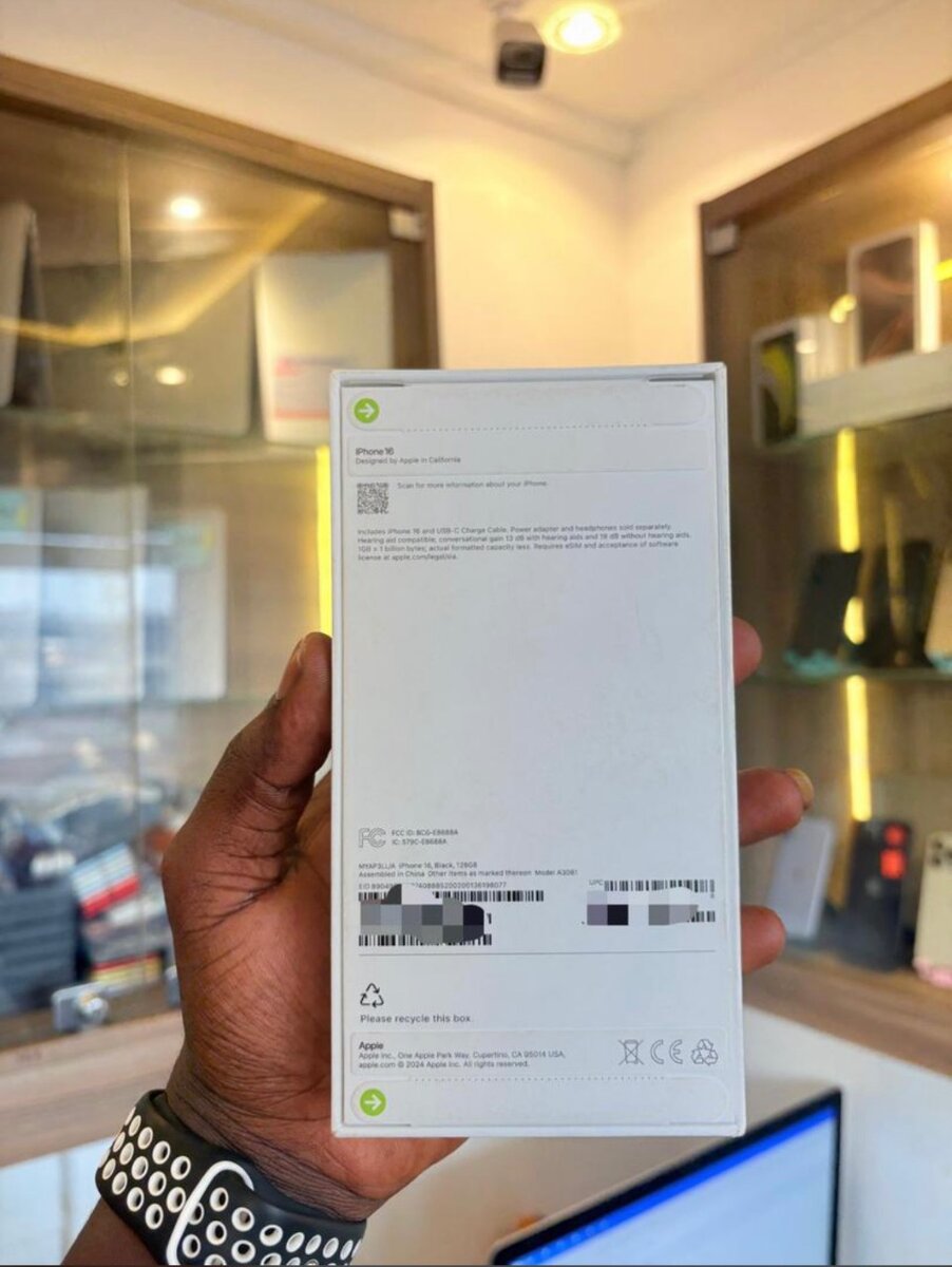 iPhone 16 256 gig BH100%