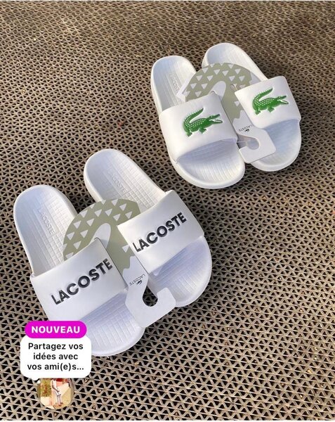 Tongs Lacoste Unisex