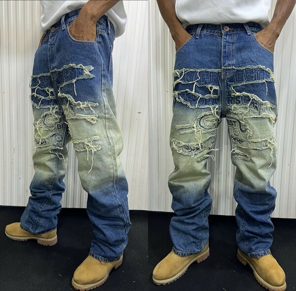 Jeans gros bas