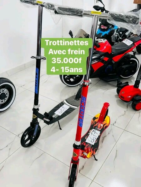 Trottinette enfant avec frein