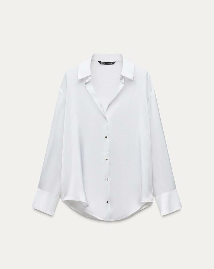 Zara Satin Shirt 