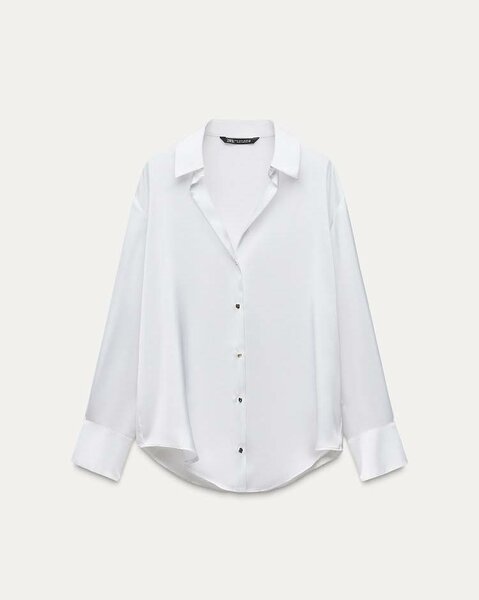 Zara Satin Shirt 