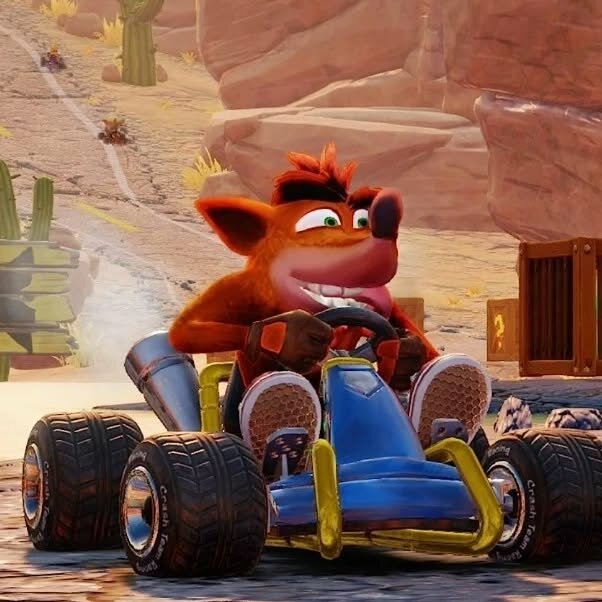 Disquette Crash Team Racing