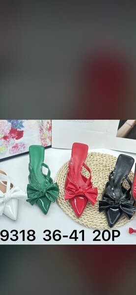 Chic Sandales à Talons Nœud