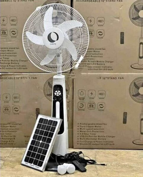 Rechargeable standing fan