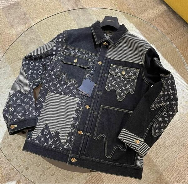 Veste en jean Louis Vuitton pour homme
