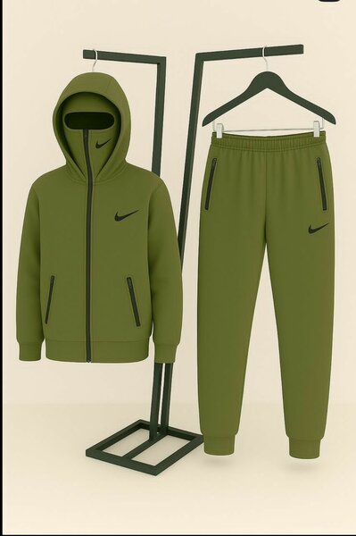 Ensemble survêtement Nike vert