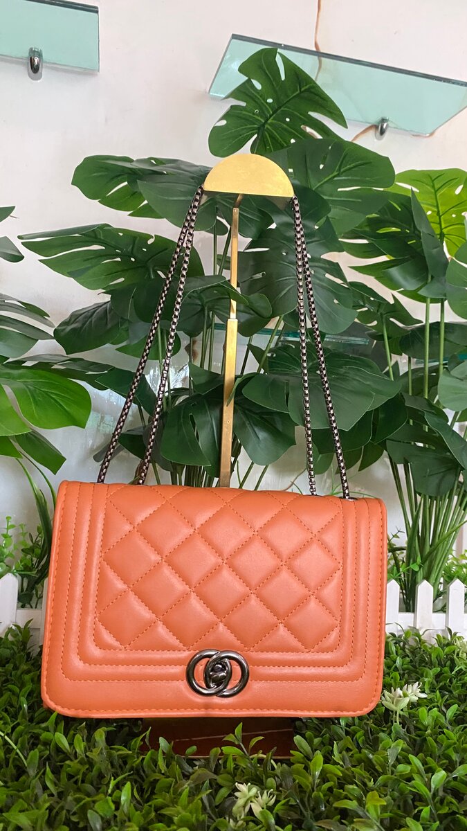 Sac à main matelassé chic