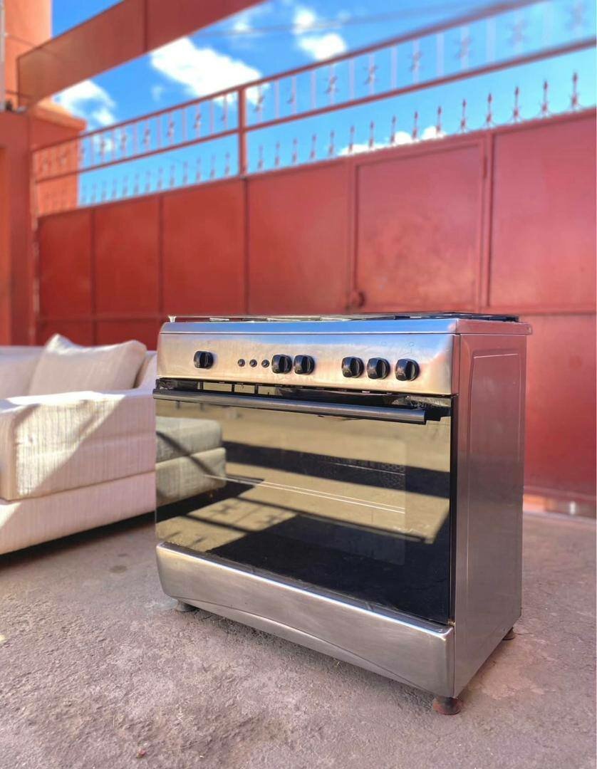 Cuisinière électrique encastrable en acier inoxydable