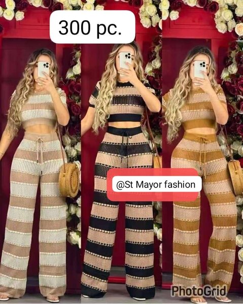 Ensemble crochet tendance femme