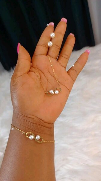 Bracelet et Bague  chaînes