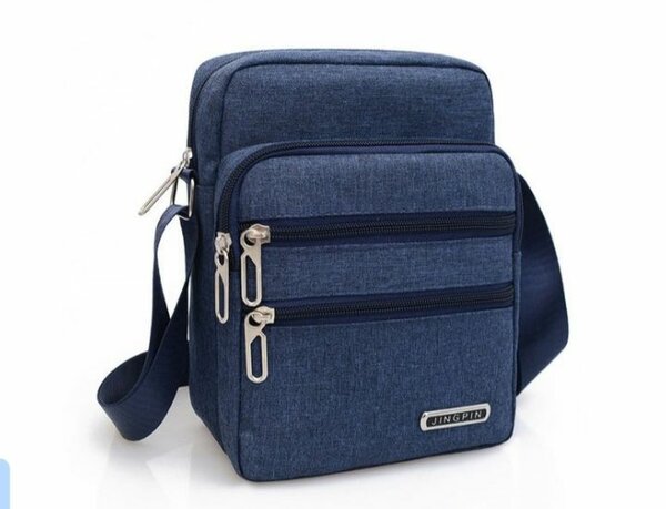 Sac bandoulière homme en toile