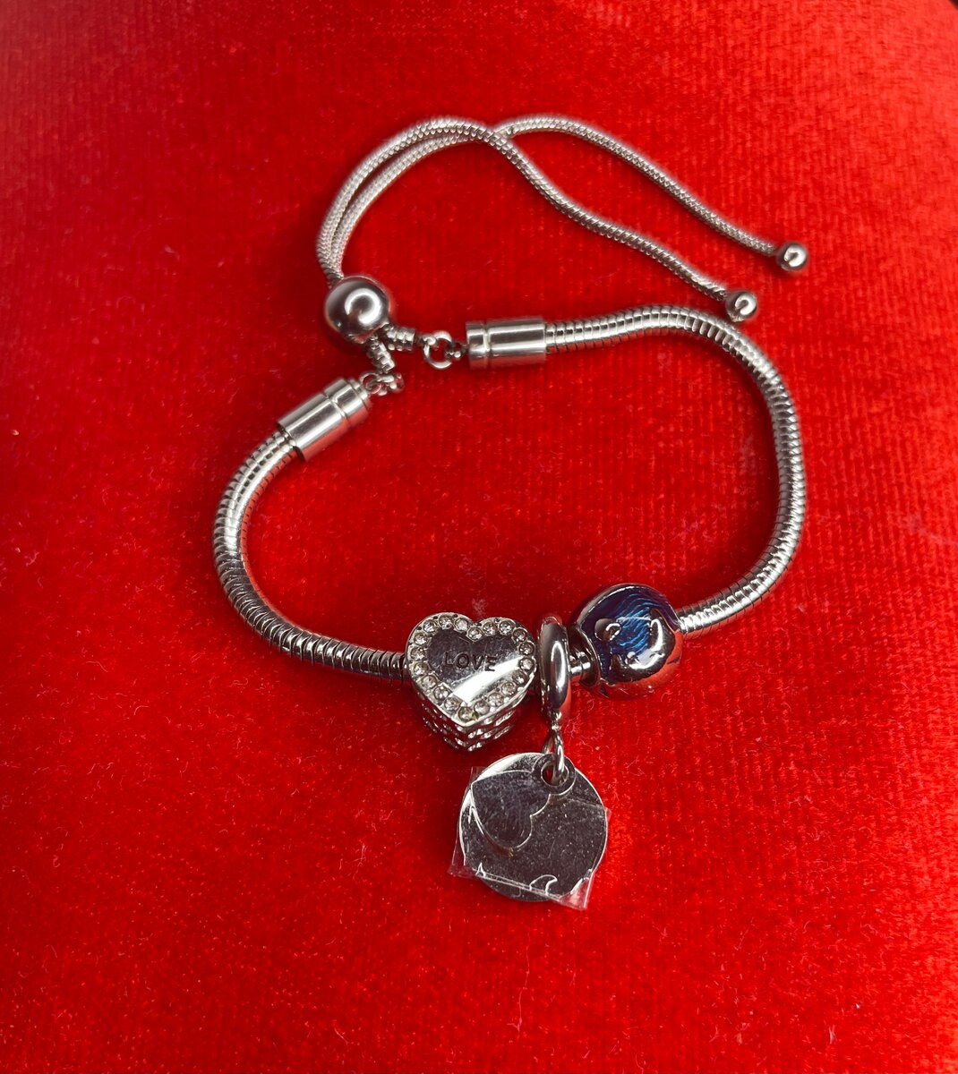 Bracelet élégant en argent et or