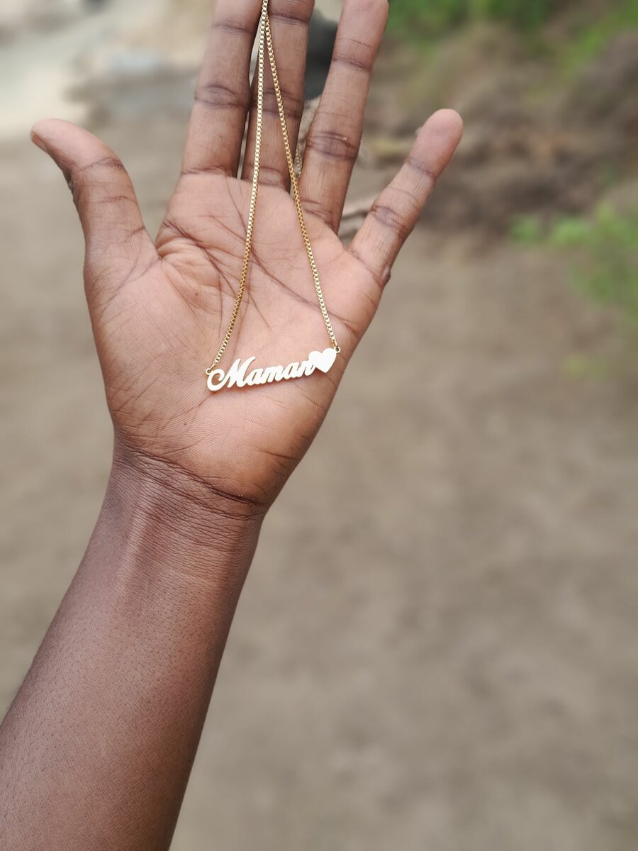 Bijoux en Inox durable et personnalisée