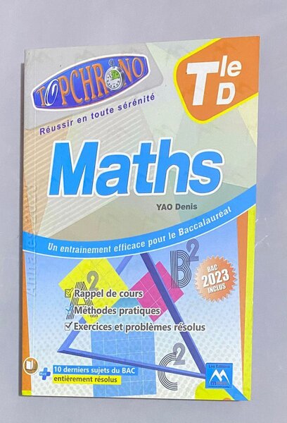Livre Maths Terminale D