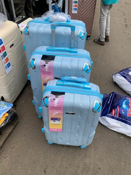 Valise rigide ABS bleu sarcelle