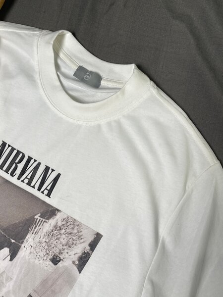 T-shirt Nirvana Blanc