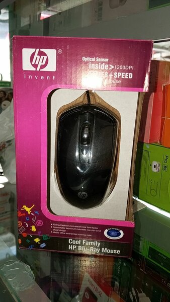 Souris optique HP Invent noir