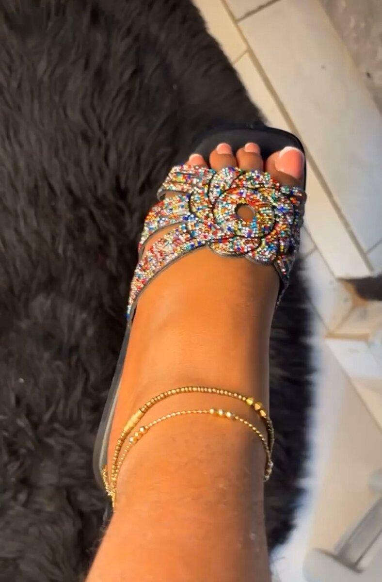 Sandales Élégantes Brillantes