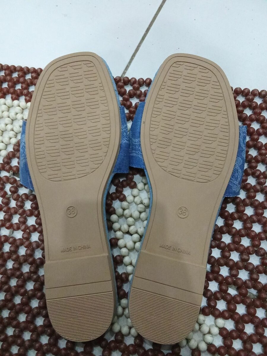 Sandales décontractées en jean