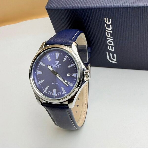 Montre homme Edifice bleue