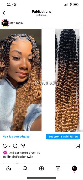Extensions de cheveux Passion Twist