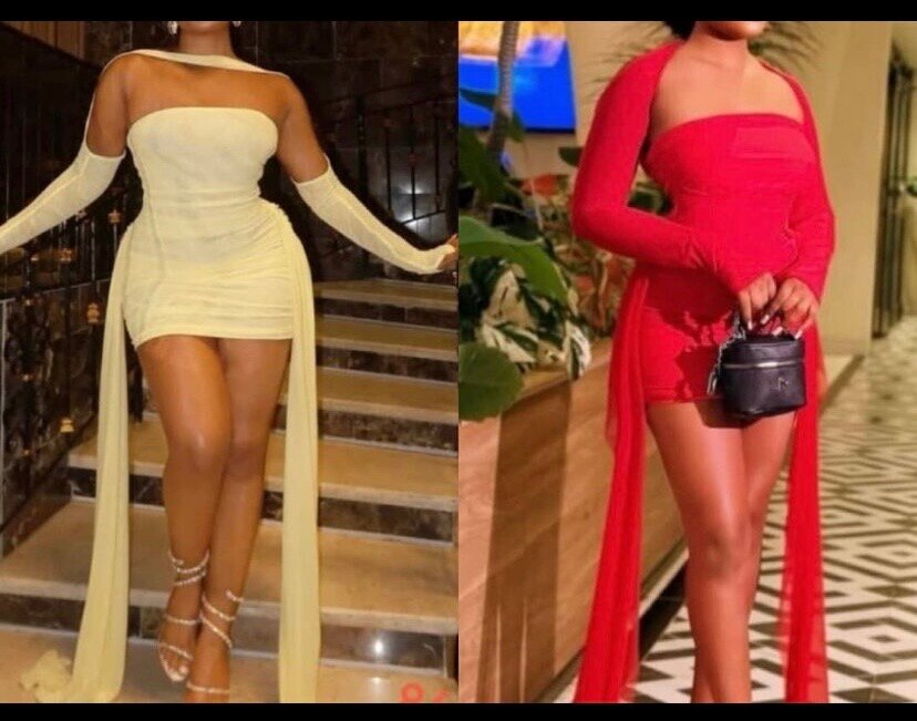 Robe courte sexy pour femmes