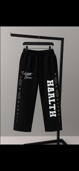 Pantalon de survêtement noir stylé