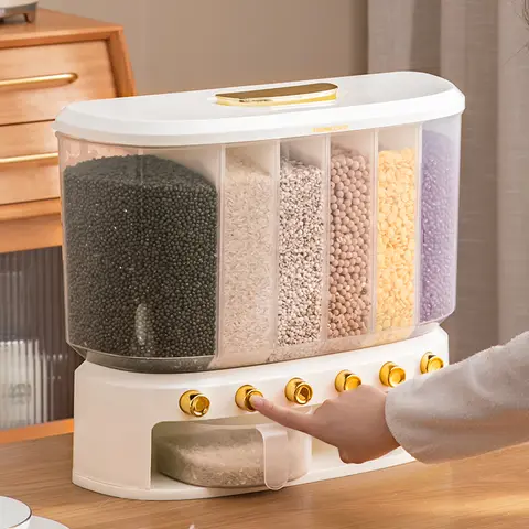 Dry foods storage/despenser