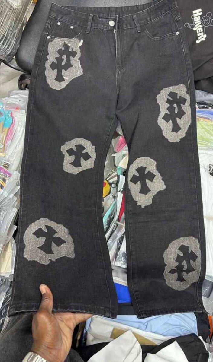 Pantalons en denim style urbain