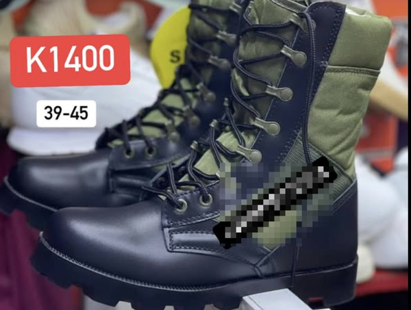 Jungle and delta combat boots