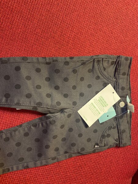 Pantalon enfant à pois