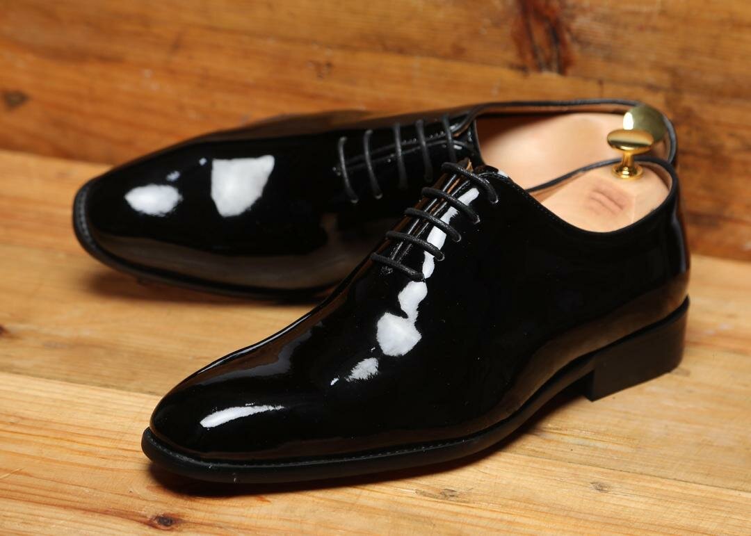 Chaussures Richelieu en cuir noir