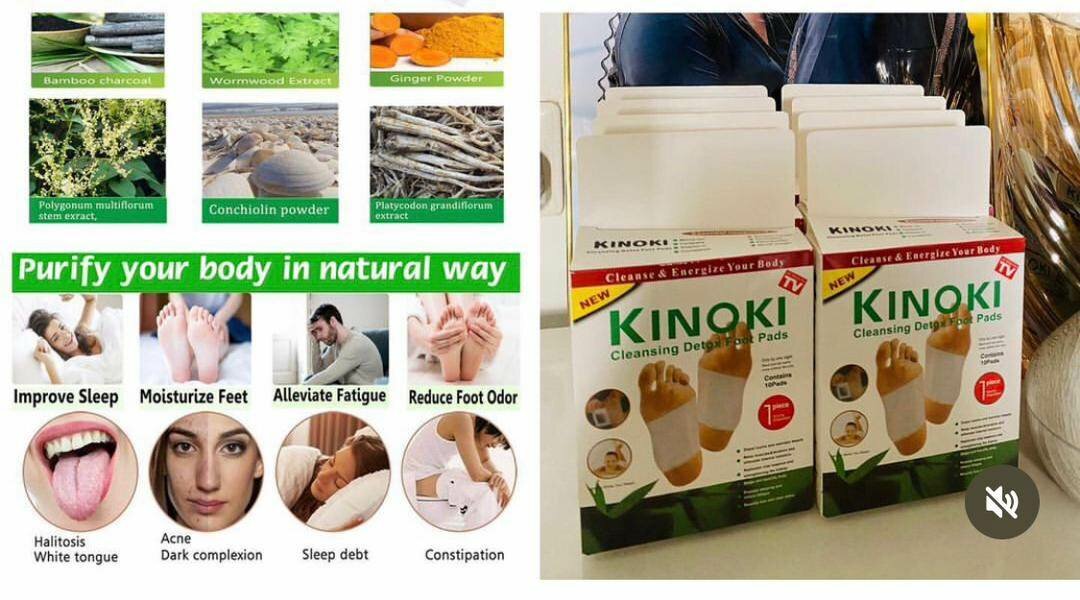 Kinoki foot detox pad