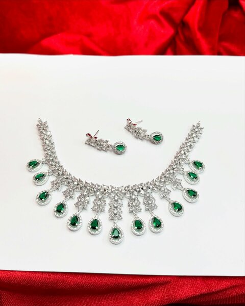 American Diamond 1 karat set
