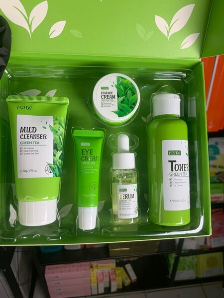 Set de Soins Visage au Thé Vert