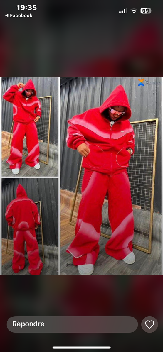 Ensemble de Survêtement Style Urbain