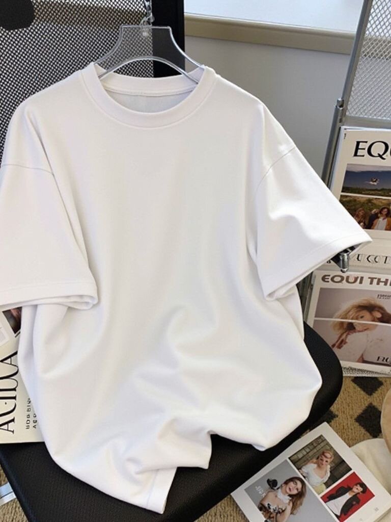 T-shirt blanc unisexe