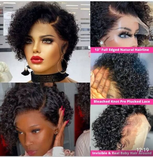 Perruque Bouclée Femme Naturelle