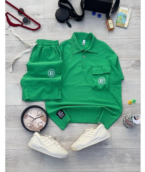 Ensemble décontracté vert