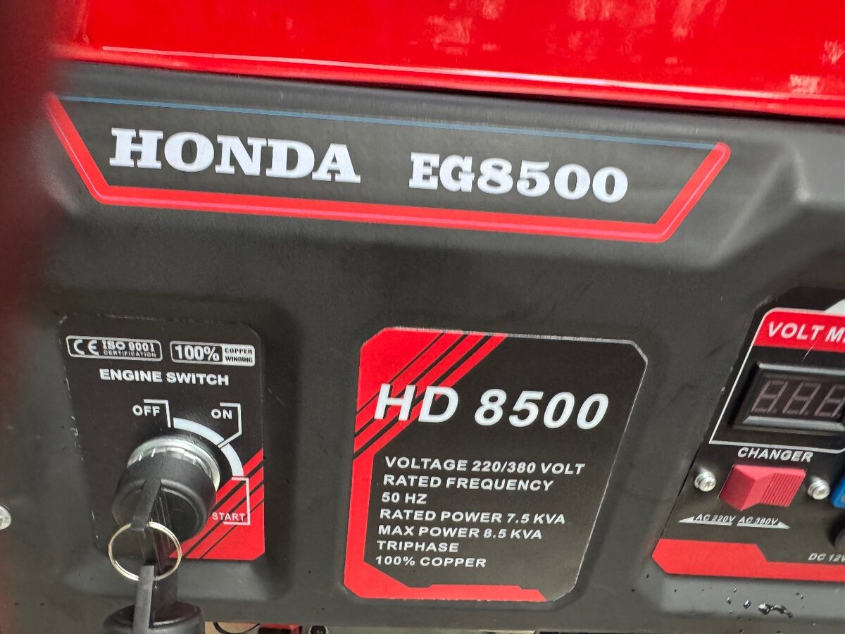 Groupe électrogène HondaEG8500