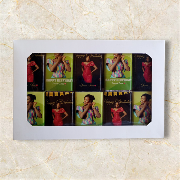 Customised chocolates